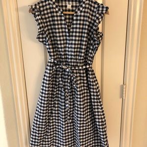 Old Navy Gingham Maternity Dress